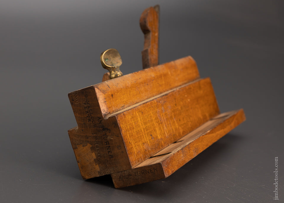 Fine D. MALLOCH Moving Filletster Plane with Incredible Boxing - 104524