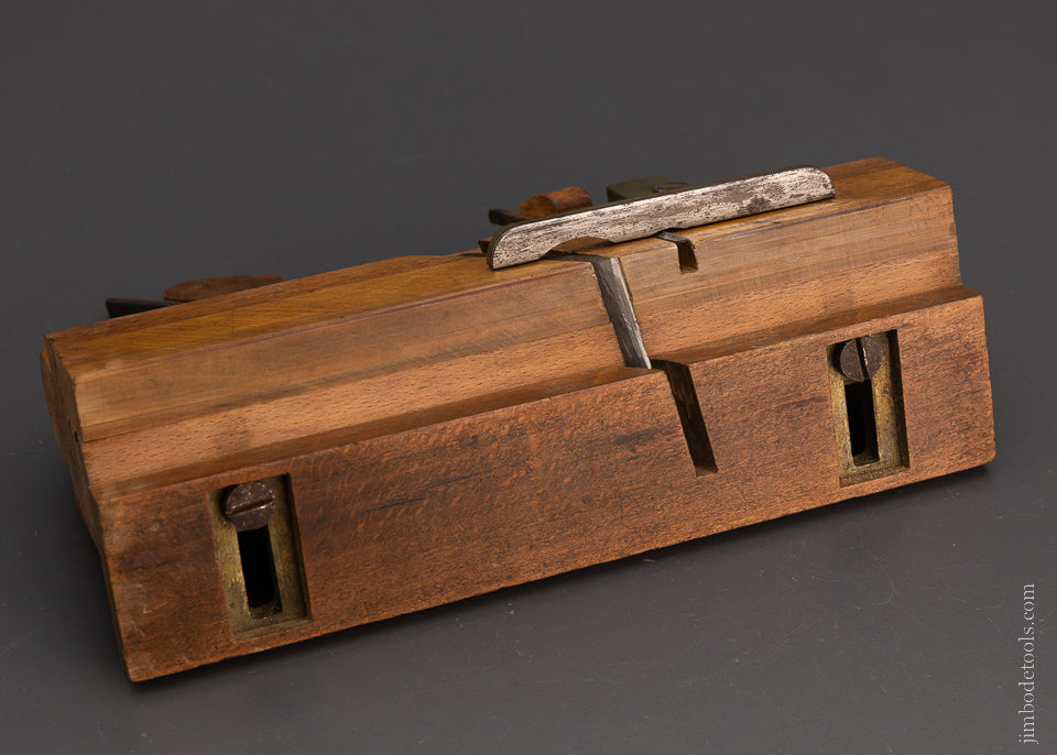 Fine D. MALLOCH Moving Filletster Plane with Incredible Boxing - 104524