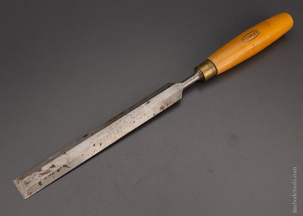 1 x 15 Inch Long Thin Boxwood Handle Paring Chisel MARPLES - 104578