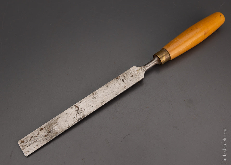 1 x 15 Inch Long Thin Boxwood Handle Paring Chisel MARPLES - 104578