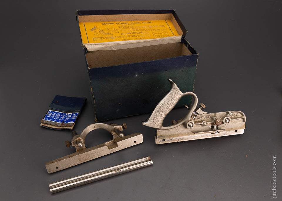 RECORD No. 044 Plow Plane Near Mint in Box 100% Complete - 104614