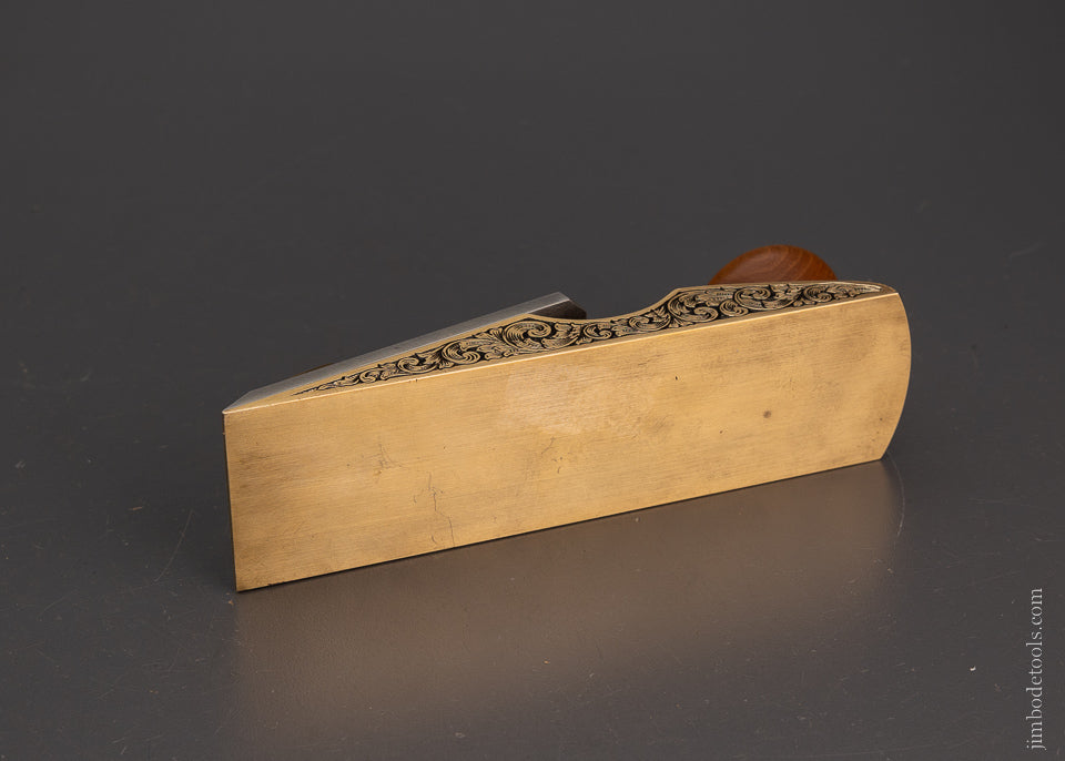 Spectacular LIE NIELSEN No. 97 1/2 Plane Lavishly Engraved by MIKHAIL DAVYDOV - 104629