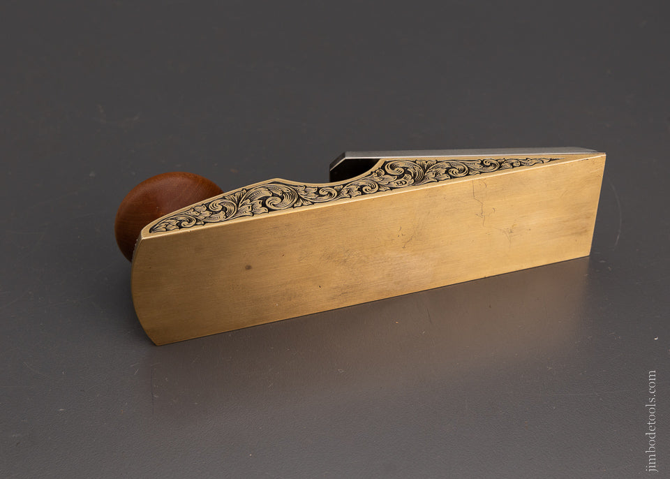 Spectacular LIE NIELSEN No. 97 1/2 Plane Lavishly Engraved by MIKHAIL DAVYDOV - 104629