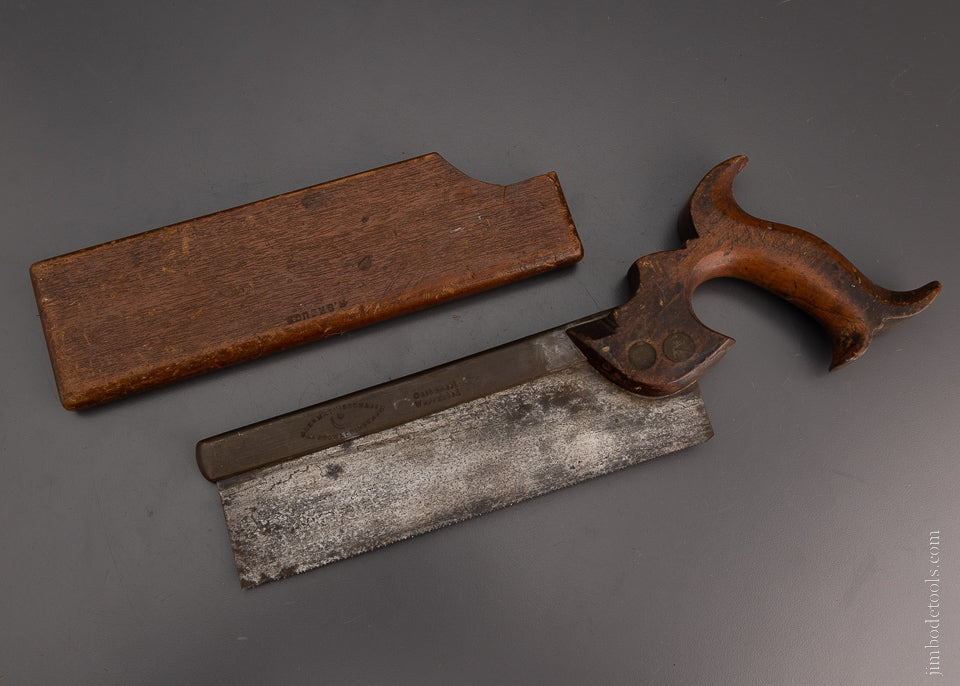 Fine MATHIESON Brass Back Saw 8 Inch - 104646