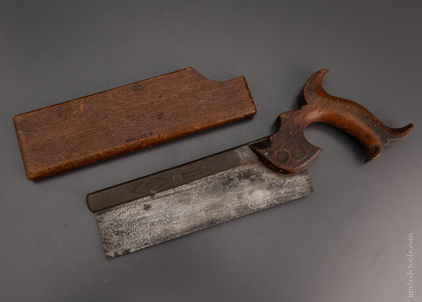 Fine MATHIESON Brass Back Saw 8 Inch - 104646