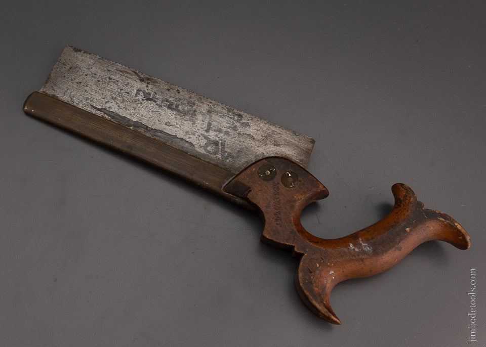 Fine MATHIESON Brass Back Saw 8 Inch - 104646