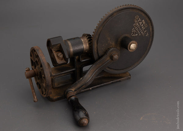 Extra Fine STANLEY No. 77 Dowel Machine with 3/8 Cutter Head Perfect! - 104671