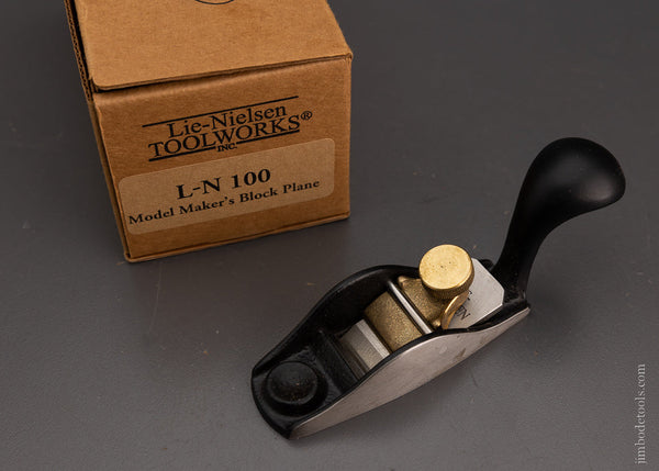 LIE NIELSEN No. 100 Model Maker’s Block Plane Mint in Box Out of Stock at Lie Nielsen - 104685