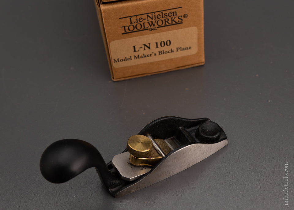 LIE NIELSEN No. 100 Model Maker’s Block Plane Mint in Box Out of Stock at Lie Nielsen - 104685