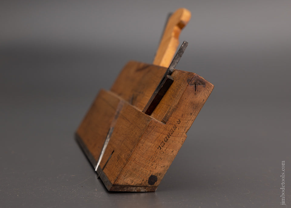 Fine Crisp Steel Soled Wooden Dovetail Plane - 104700