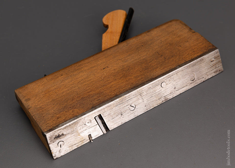 Fine Crisp Steel Soled Wooden Dovetail Plane - 104700