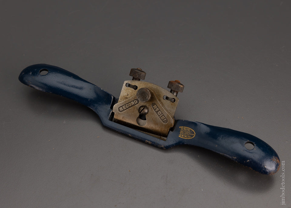 RECORD No. 0151 Flat Bottom Spoke Shave - 104702