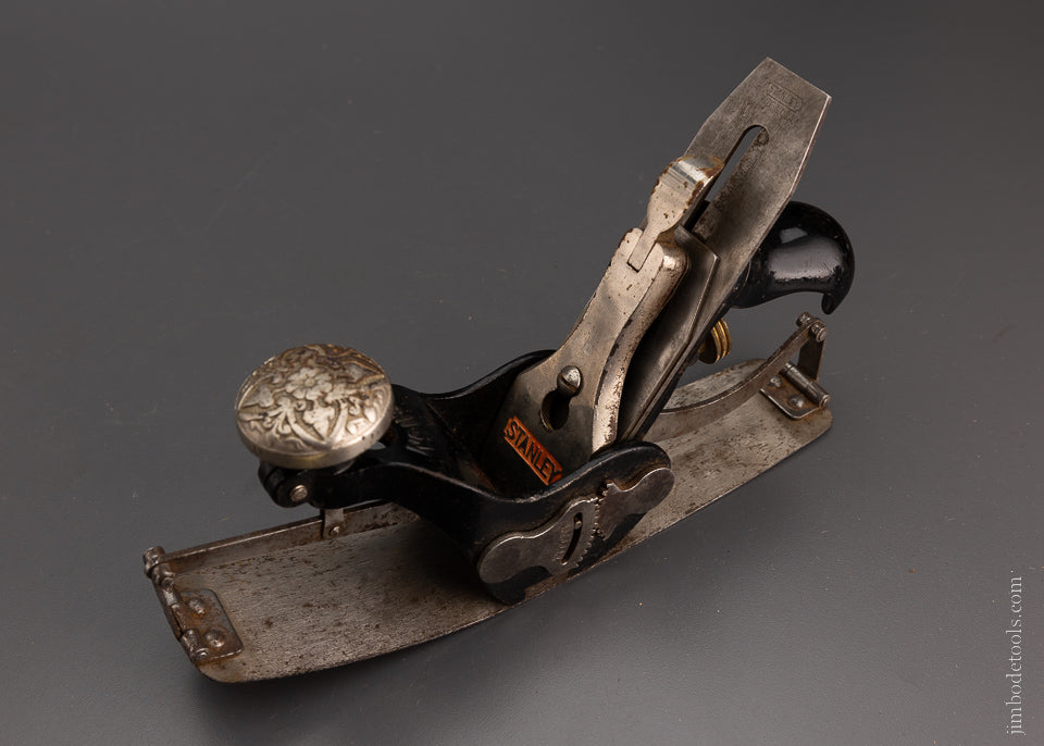Premium Very Fine STANLEY No. 113 Circular Plane with Floral Adjustable Screw - 104718