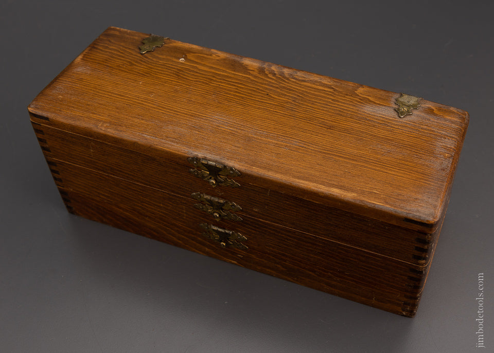 Complete Set of 13 RUSSELL JENNINGS Auger Bits in Original Three Tiered Box - 104733