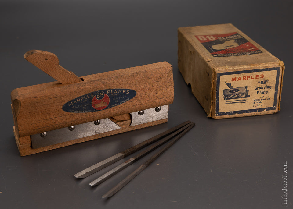 MARPLES “ BB” Plow Plane Mint in Box - 104735