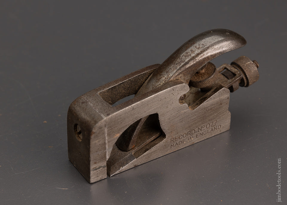 RECORD No. 077 Bullnose Rabbet Plane - 104739