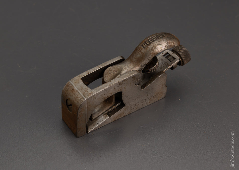 RECORD No. 077 Bull Nose Rabbet Plane - 104742
