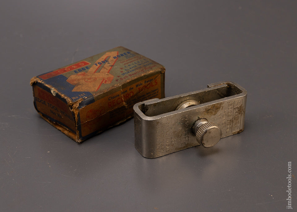 RECORD No. 161 Edge Tool Honer in Box - 104749