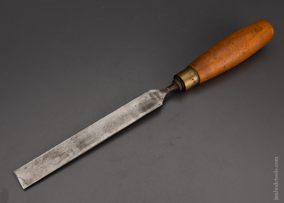 1 x 15 Inch Long Thin Boxwood Handle Paring Chisel SORBY - 104768