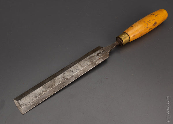 1 1/2 x 16 Inch Long Thin Boxwood Handle Paring Chisel WARD - 104775