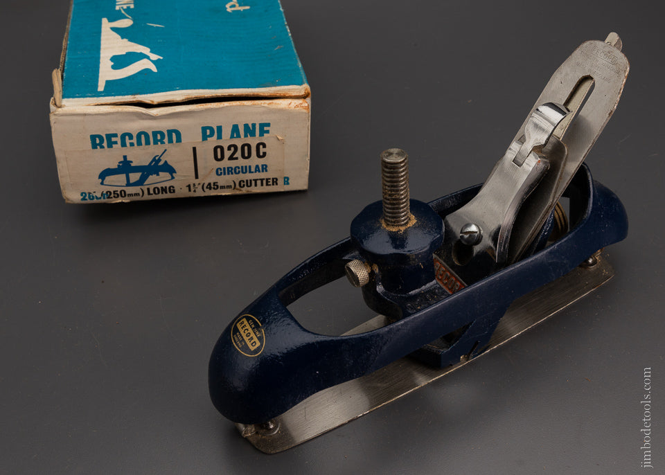 RECORD No. 020C Circular Plane Near Mint in Box - 104803