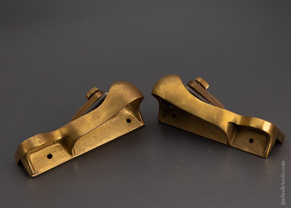 Near Mint Impossible-To-Find LIE NIELSEN No. 95 Left & Right Edge Trimming Planes - 104813