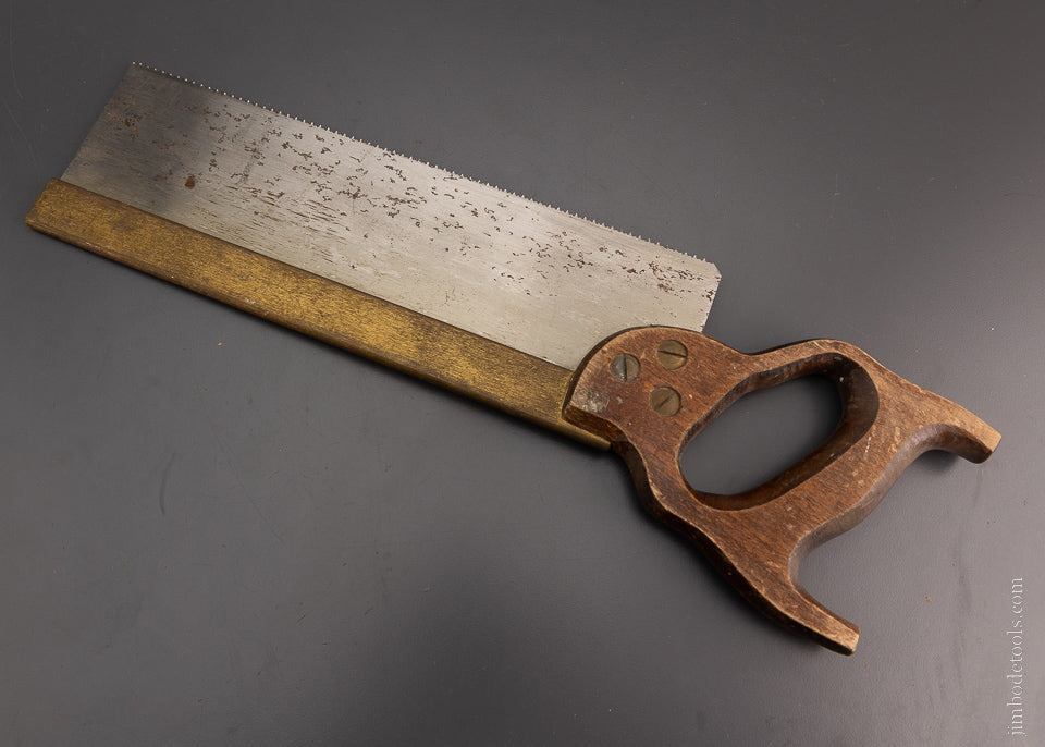 Extra Fine TYZACK 12 Inch Brass Back Carcass Saw - 104818