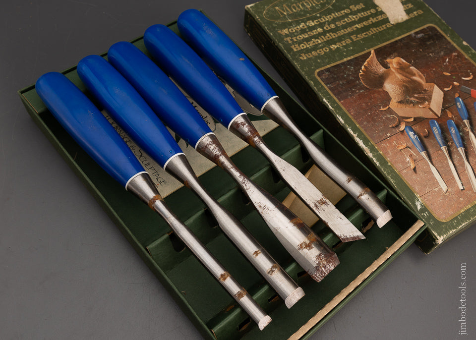 Set of 5 MARPLES Wood Sculpting Set - 104833 – Jim Bode Tools