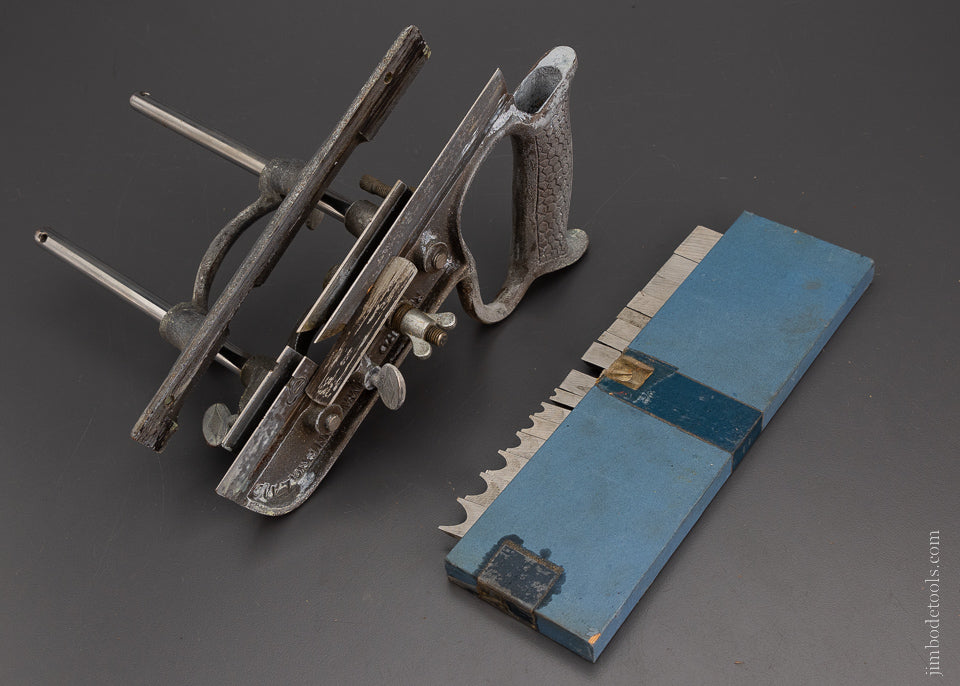 RECORD No. 050 Combination Plane 100% COMPLETE in Original Box with 1952 Receipt - 104848