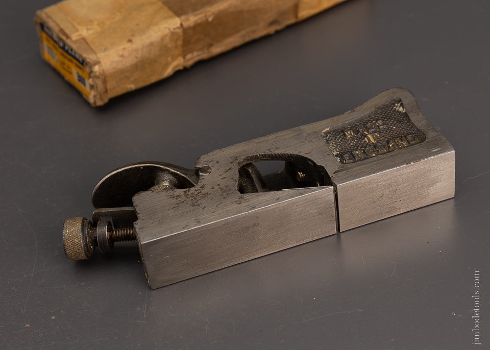 Extra Fine RECORD No. 311 Shoulder Plane without Bull Nose Piece in Original Box - 104849
