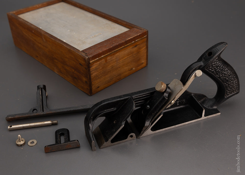 STANLEY No. 78 Duplex, Rabbet, and Filletster Plane 100% Complete in Custom Box - 104850