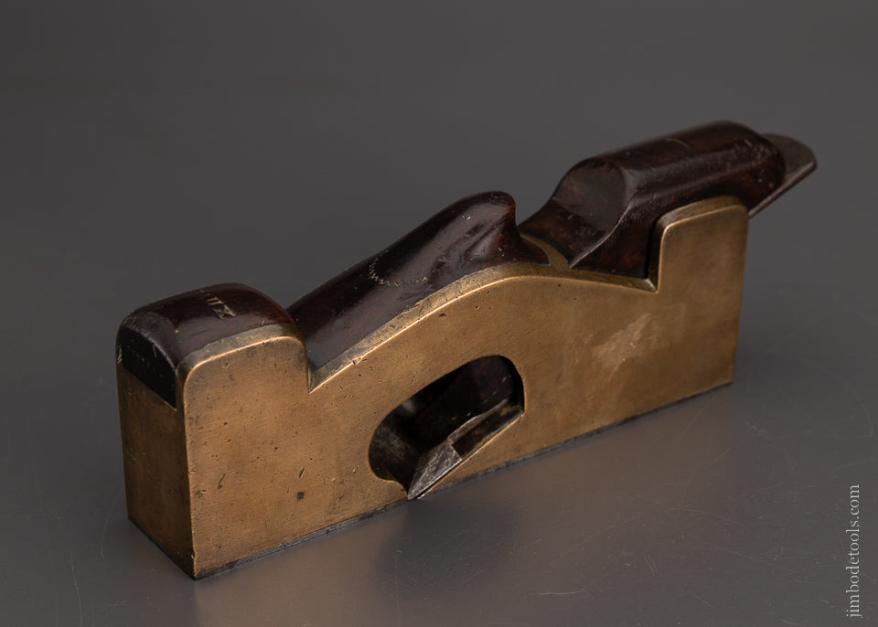 Nice Gunmetal Rosewood Infill Shoulder Plane - 104871