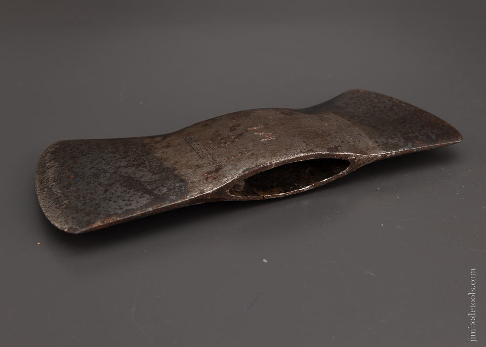 Extra Fine Embossed KELLY BLACK RAVEN Double Bit Axe - 104873