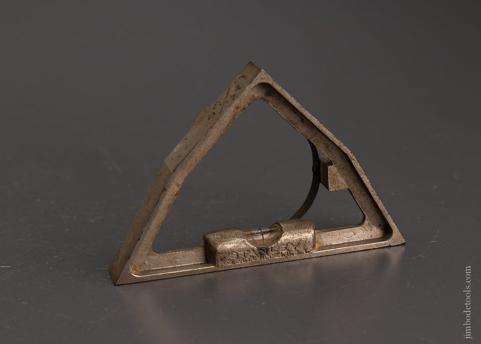 Rare STANLEY No. 2 Triangular Rule Attachment Mint! Signed! - 104900
