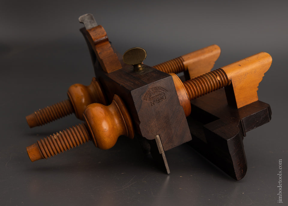 Really Special Rosewood Plow Plane by H. CHAPIN - 104903