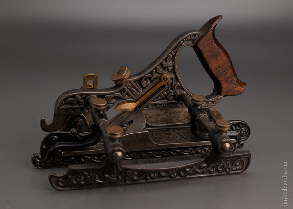 Ornate STANLEY No. 41 MILLERS PATENT Plow Plane - 104905