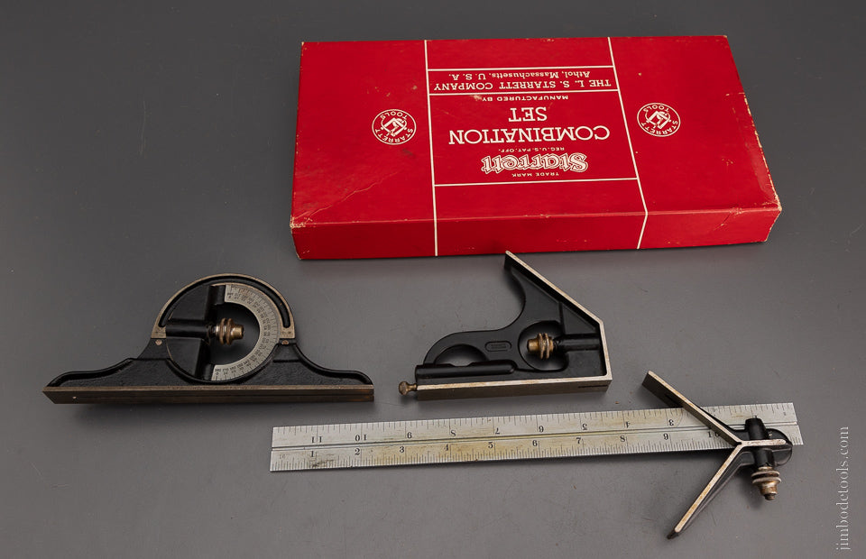 12 Inch STARRETT C434 Combination Set - 104925