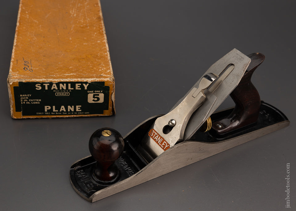 STANLEY No. 5 Jack Plane Mint in Box - 104945