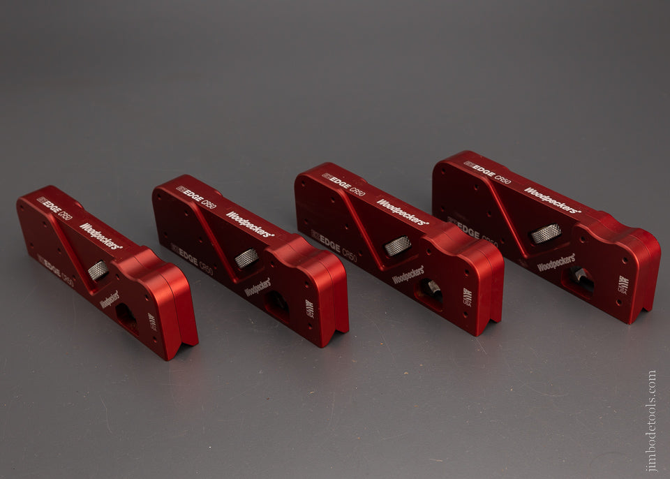 Remarkable Set of 4 WOODPECKER’S Chamfer & Rounding Planes - 104961