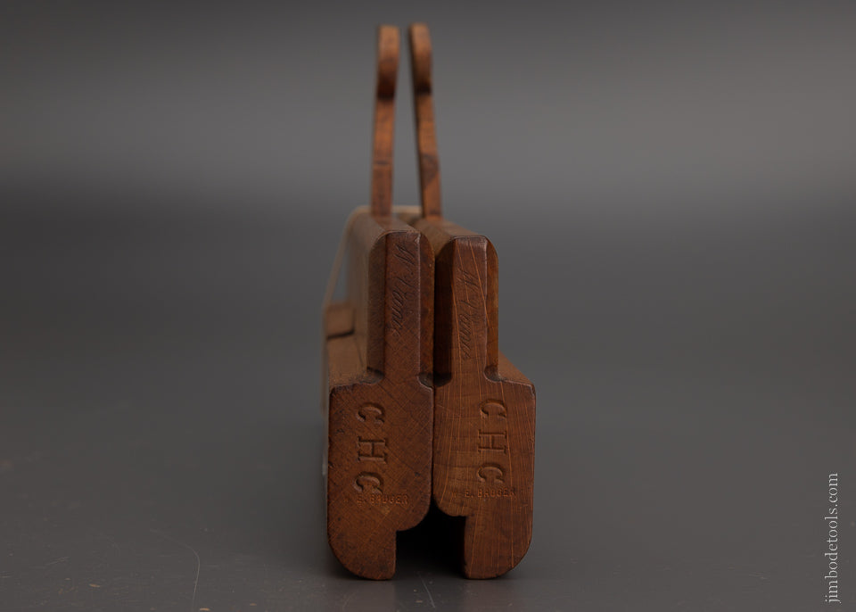 Rare American Pair of Side Round Planes by W. VANCE - 104967