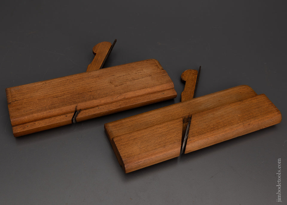 Rare American Pair of Side Round Planes by W. VANCE - 104967