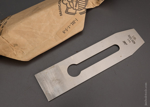 LIE NIELSEN No. 2 Plane Iron 1 5/8 Inch Wide - 104972