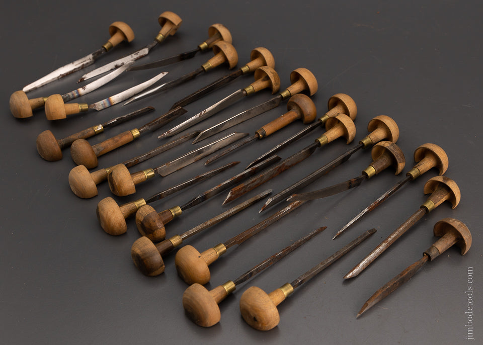 Primitive Gravers 25 Gravers Assorted Makers - 104981 – Jim Bode Tools