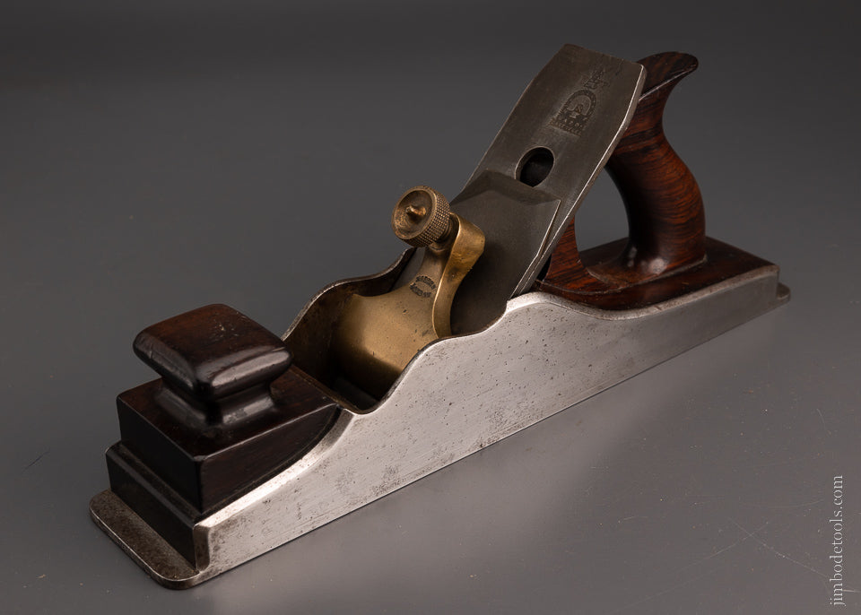 Fantastic 14 1/2 Inch NORRIS No. 1 Dovetailed Rosewood Infill Plane - 104993