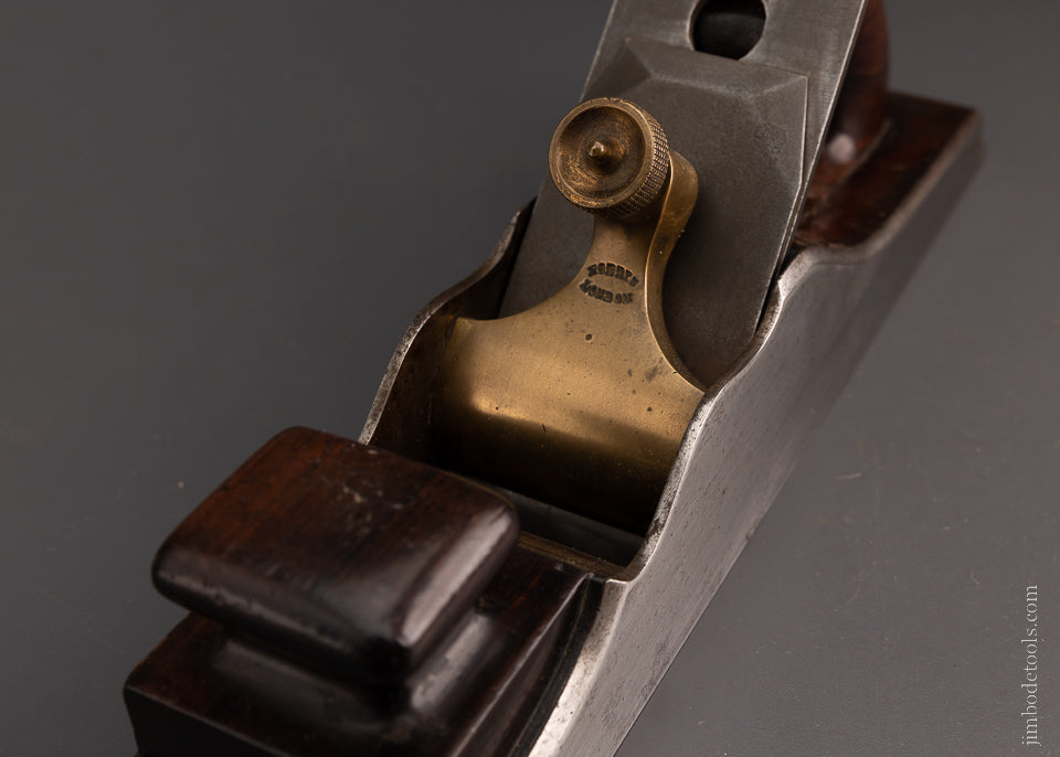 Fantastic 14 1/2 Inch NORRIS No. 1 Dovetailed Rosewood Infill Plane - 104993