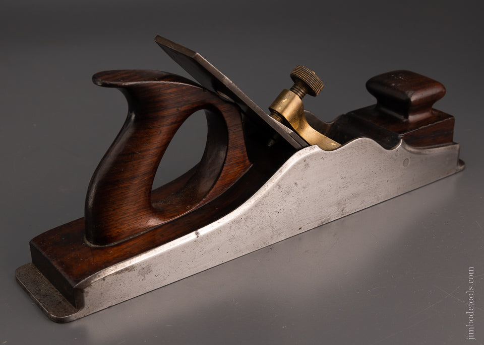 Fantastic 14 1/2 Inch NORRIS No. 1 Dovetailed Rosewood Infill Plane - 104993