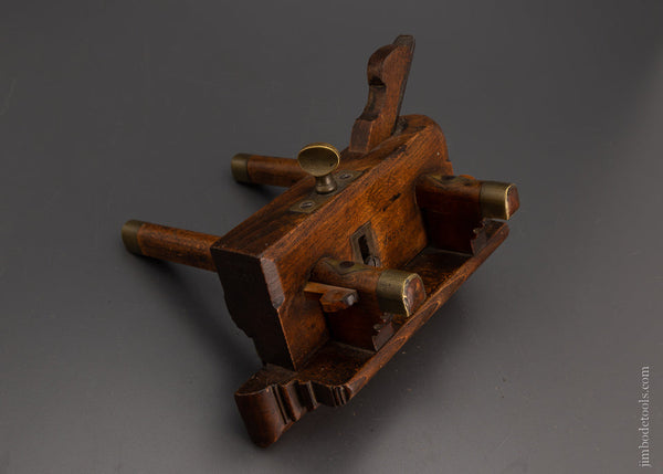 Fine User English Beech Plow Plane by F. STREET - 105012