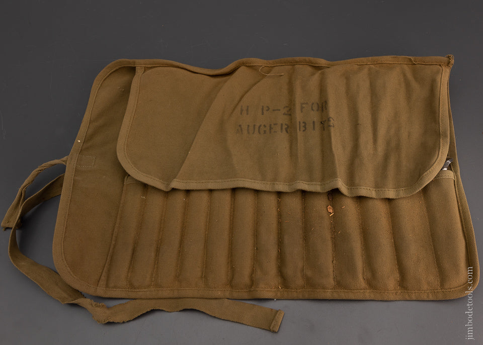 Complete Set of 13 RUSSELL JENNINGS Auger Bits in Roll - 105019