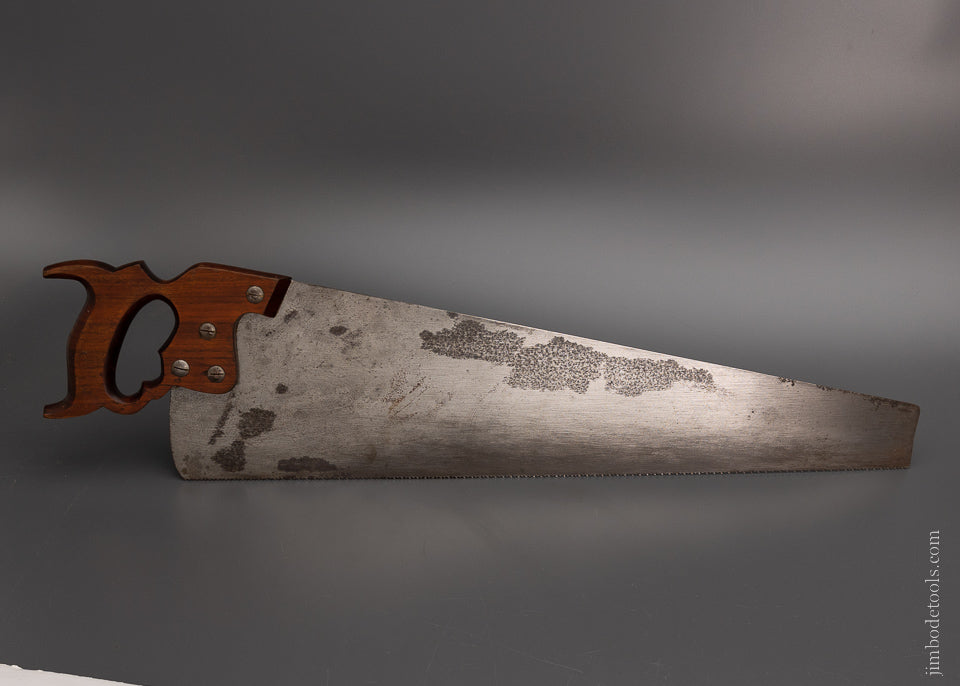 Fine DISSTON D-12 Hand Saw with Mahogany Handle - 105072