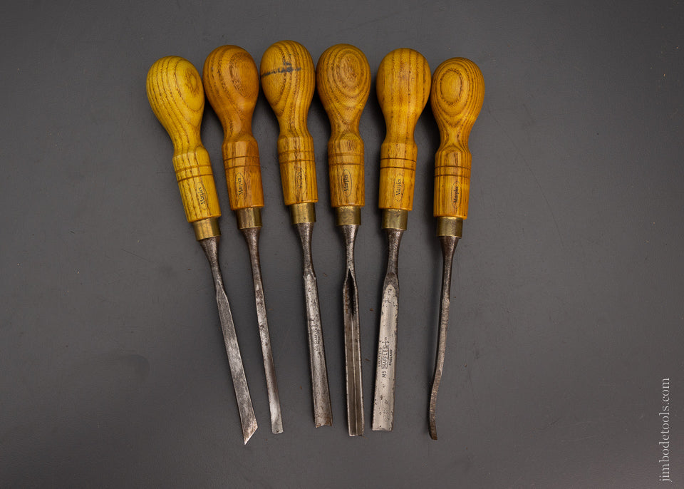 Fine Set of 6 MARPLES Carving Tools - 105079 – Jim Bode Tools